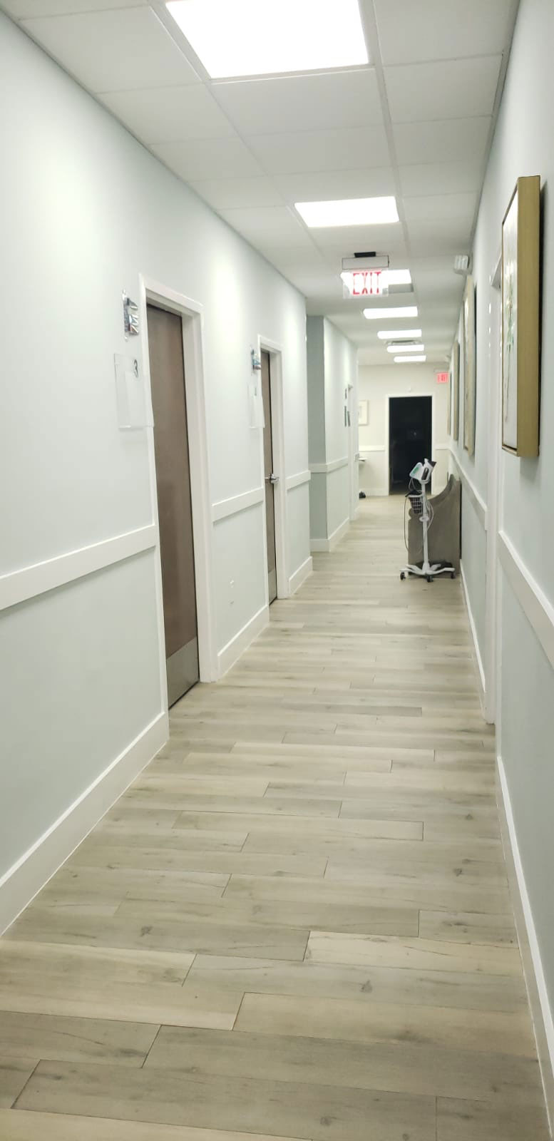 Research Facility Hallway